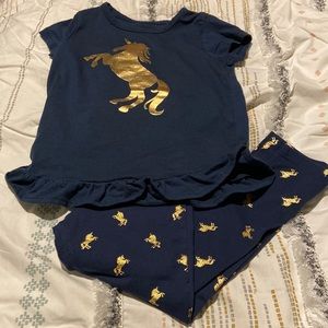 Gold Unicorn Outfit